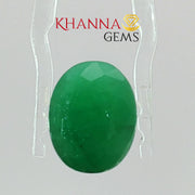 8.46/CT Natural Panna Stone with Govt. Lab Certificate-13108D53928