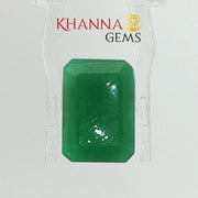 8.47/CT Natural Panna Stone with Govt. Lab Certificate-13108D53930