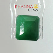 8.18/CT Natural Panna Stone with Govt. Lab Certificate-13108D53931