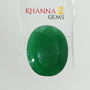 8.5/CT Natural Panna Stone with Govt. Lab Certificate-13108D53935
