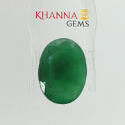 6.53/CT Natural Panna Stone with Govt. Lab Certificate-13108D53938