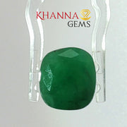 6.31/CT Natural Panna Stone with Govt. Lab Certificate-13108D53940