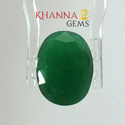 6.49/CT Natural Panna Stone with Govt. Lab Certificate-13108D53944