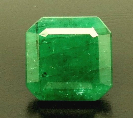 5.83/CT Natural Panna Stone with Govt. Lab Certificate (16650)