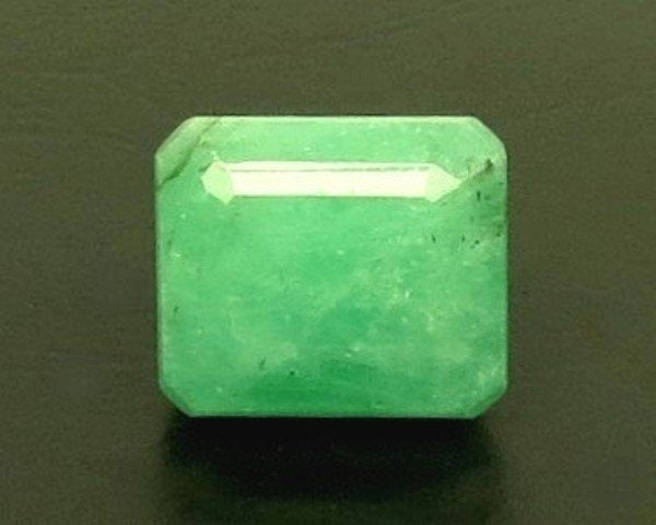 4.96/CT Natural Panna Stone with Govt. Lab Certificate (3441)