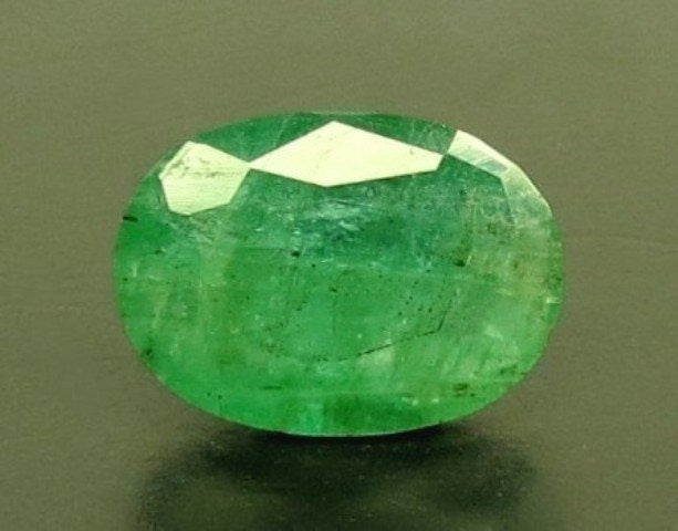 4.83/CT Natural Panna Stone with Govt. Lab Certificate (34410)