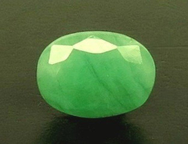 5.69/CT Natural Panna Stone with Govt. Lab Certificate