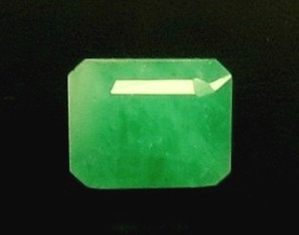 6.30/CT Natural Panna Stone with Govt. Lab Certificate