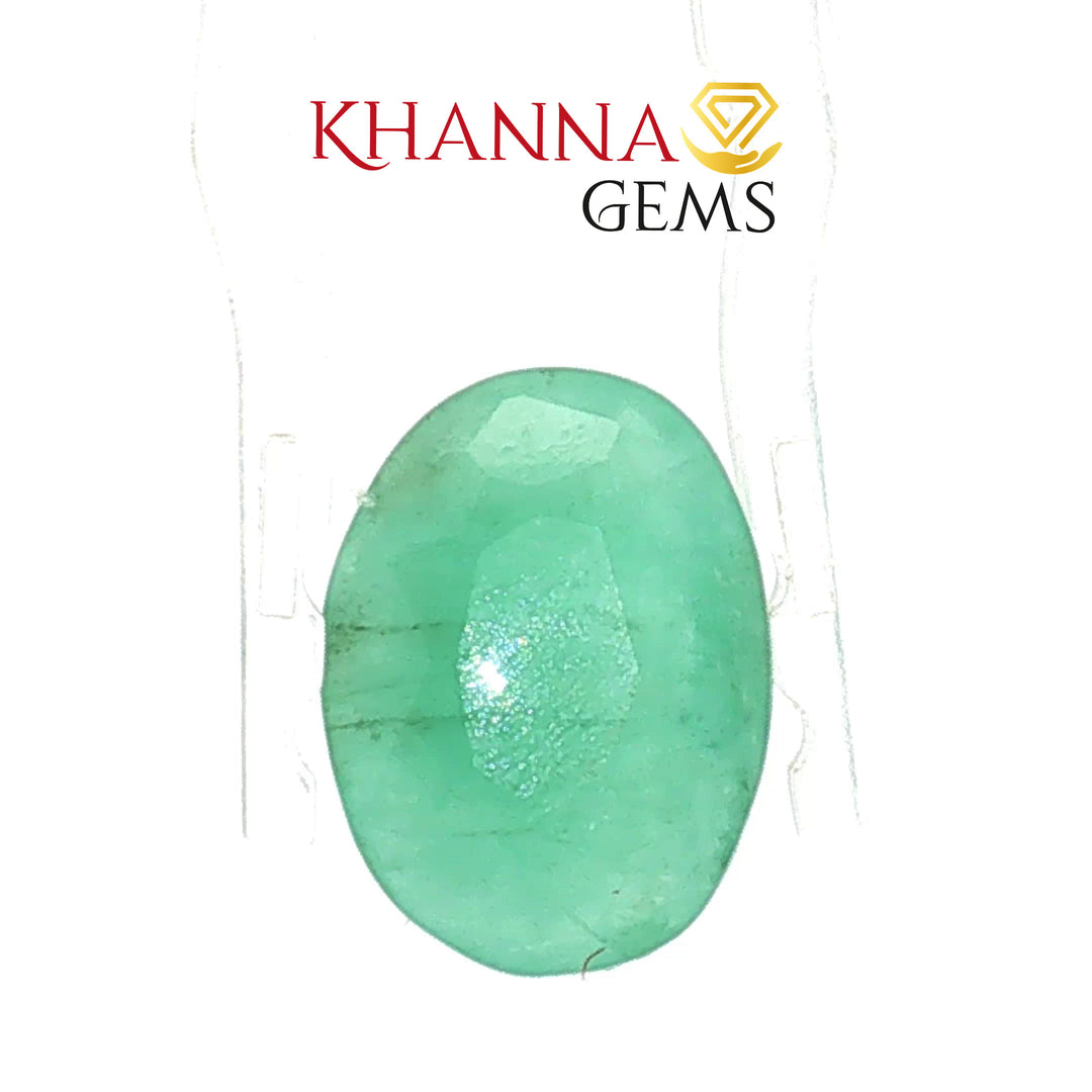 4.68/CT Natural Panna Stone with Govt. Lab Certificate