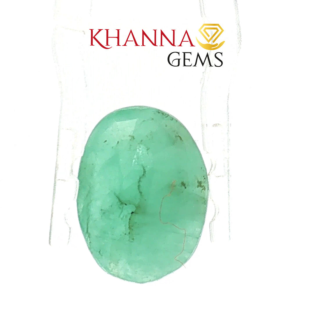 4.68/CT Natural Panna Stone with Govt. Lab Certificate