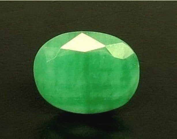 7.53/CT Natural Panna Stone with Govt. Lab Certificate (2331)