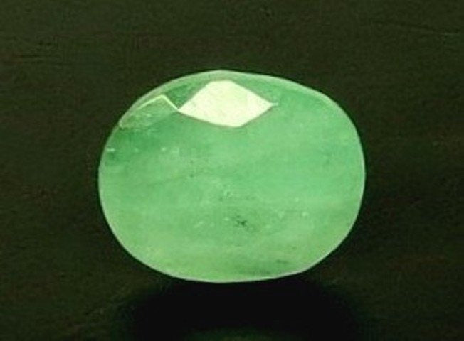 5.70/CT Natural Panna Stone with Govt. Lab Certificate