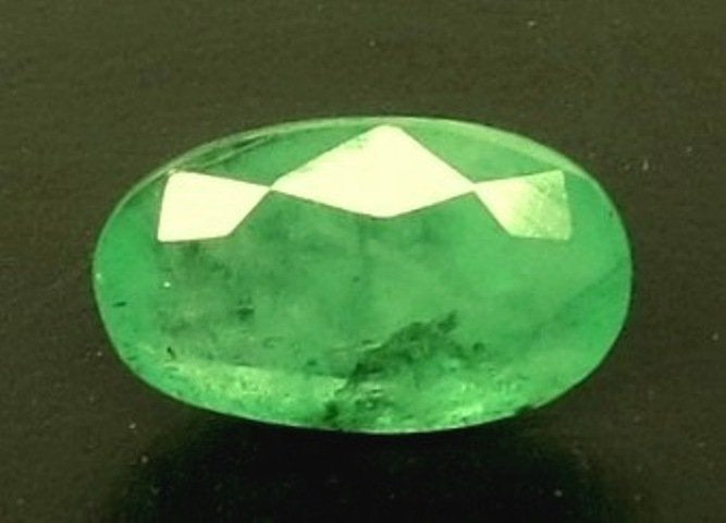 4.88/CT Natural Panna Stone with Govt. Lab Certificate (23310)