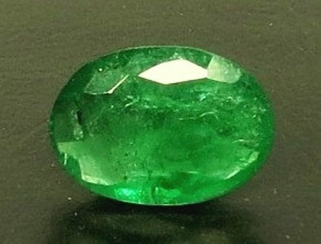 2.86/CT Natural Panna Stone with Govt. Lab Certificate (56610)