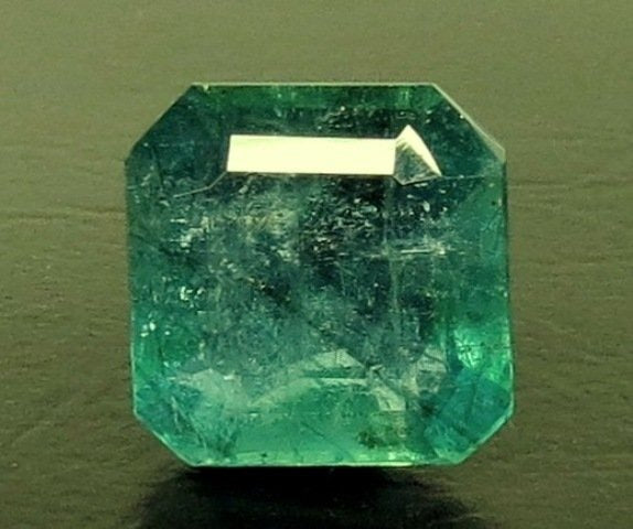 3.02/CT Natural Panna Stone with Govt. Lab Certificate (45510)