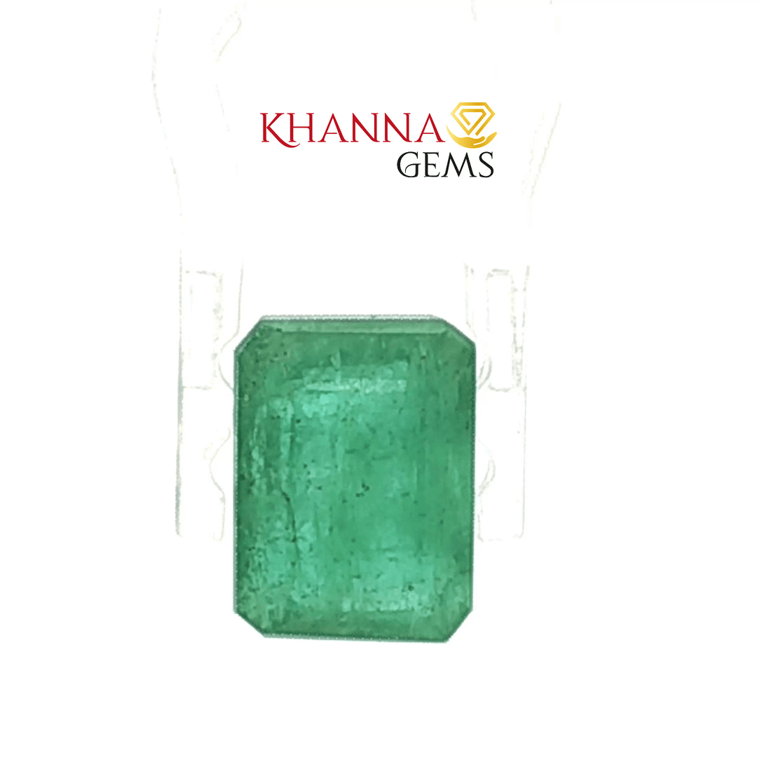 4.66/CT Natural Certified Emerald Gemstone -1299D2224