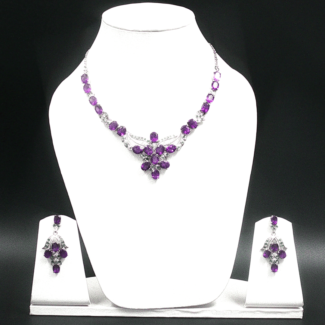56.2/GM Natural Emerald Amethyst Gemstone - 00255
