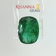 6.7/CT Natural Panna Stone with Govt. Lab Certificate-16910S209830