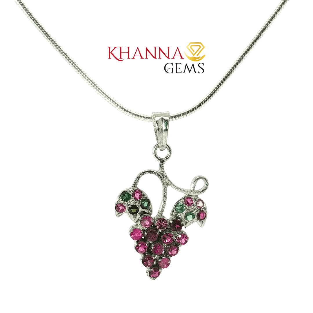 3.80/GM Emerald Ruby Pendent - N0021