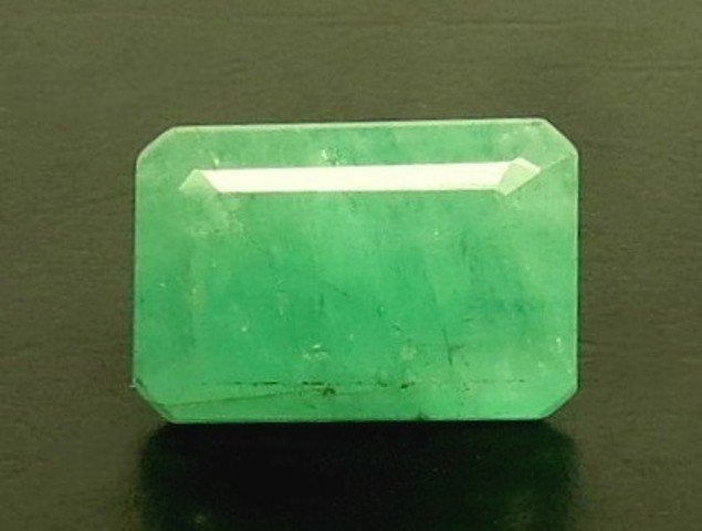 4.58/CT Natural Panna Stone with Govt. Lab Certificate (3441)