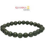 Load image into Gallery viewer, Premium Faceted Pyrite 8MM Gemstone Beads – NOO6006