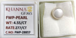 Load image into Gallery viewer, 4.55/CT Natural Fresh Water Pearl With Lab Certificate
