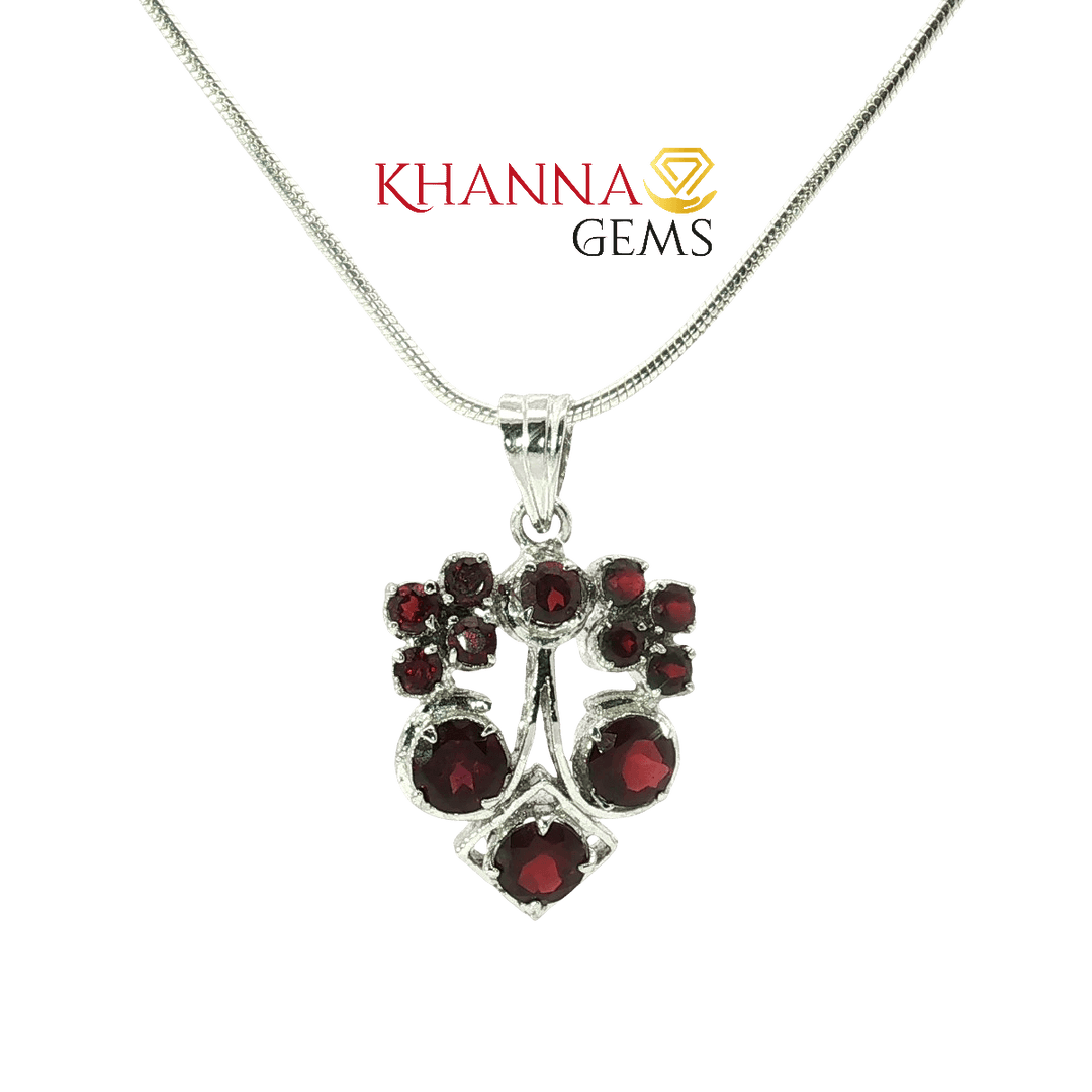 7.30/GM Garnet Pendent - N0098