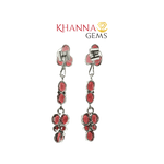 Load image into Gallery viewer, 9.00/GM Royal Garnet Earrings - G0050