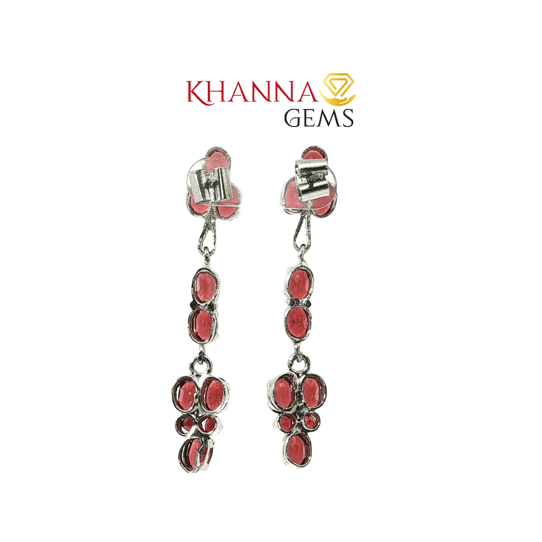 9.00/GM Royal Garnet Earrings - G0050