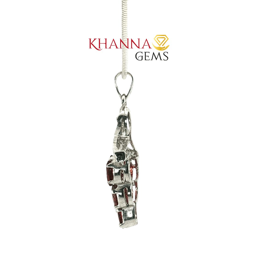 5.60/GM Garnet Zircon Pendent - N0011