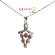 5.60/GM Garnet Zircon Pendent - N0011