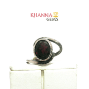 4.49/GM  GARNET RING Earrings - G0642