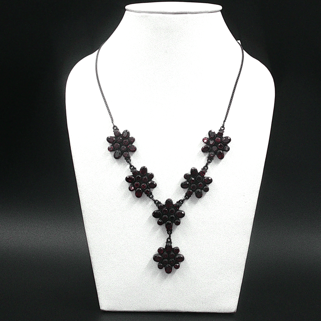 48.10/GM GARNET NECKLACE GEMSTONE - 00680