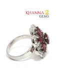 Load image into Gallery viewer, 8.22/GM  GARNET ZIRCON RING Earrings - G0557