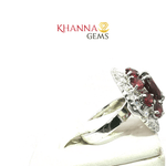 Load image into Gallery viewer, 8.44/GM  GARNET ZIRCON RING Earrings - G0559