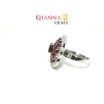 Load image into Gallery viewer, 7.91/GM  GARNET ZIRCON RING Earrings - G0561