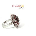 Load image into Gallery viewer, 8.46/GM  GARNET ZIRCON RING Earrings - G0379