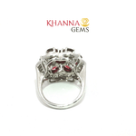 Load image into Gallery viewer, 9.41/GM  GARNET ZIRCON RING Earrings - G0563