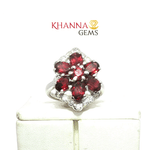 Load image into Gallery viewer, 5.65/GM  GARNET ZIRCON RING Earrings - G0564