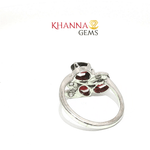 Load image into Gallery viewer, 3.56/GM  GARNET ZIRCON RING Earrings - G0565