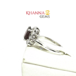 Load image into Gallery viewer, 3.49/GM  GARNET ZIRCON RING Earrings - G0566