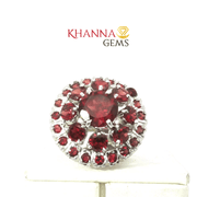 8.93/GM  GARNET ZIRCON RING Earrings - G0569