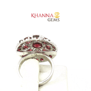 8.93/GM  GARNET ZIRCON RING Earrings - G0569