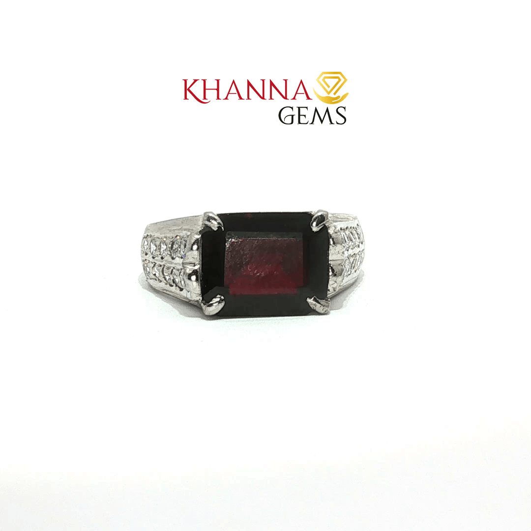 4.00/GM  GARNET ZIRCON RING Earrings - G0570