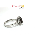 Load image into Gallery viewer, 3.47/GM  GARNET ZIRCON RING Earrings - G0372