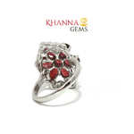 Load image into Gallery viewer, 5.44/GM  GARNET ZIRCON RING Earrings - G0064