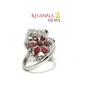 5.44/GM  GARNET ZIRCON RING Earrings - G0064