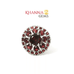 Load image into Gallery viewer, 8.46/GM  GARNET ZIRCON RING Earrings - G0379