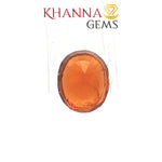 Load image into Gallery viewer, 5.63/Carat Natural Hessonite Stone with Govt. Lab Certificate-101988
