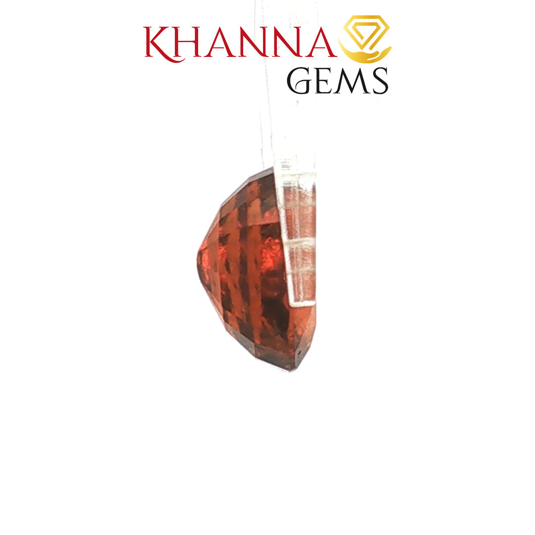 5.63/Carat Natural Hessonite Stone with Govt. Lab Certificate-101988